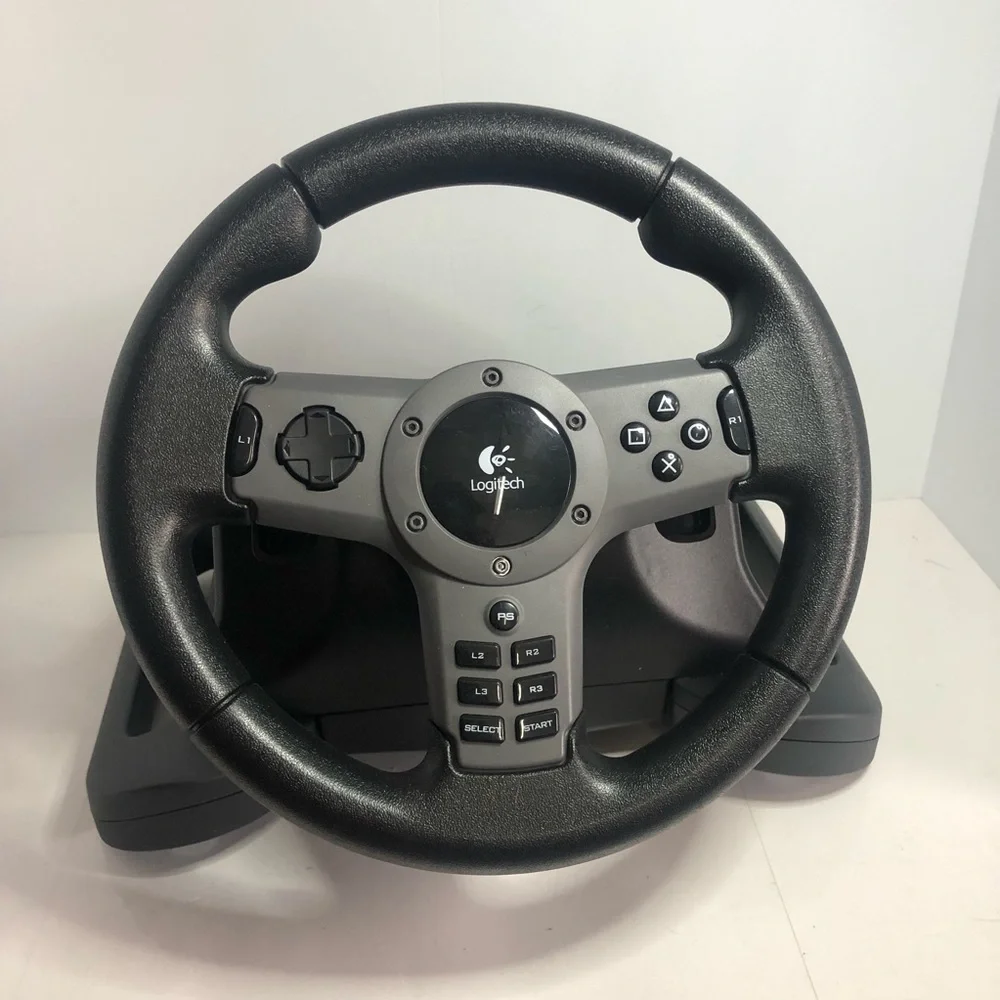 Logitech Driving Force Feedback Wireless Racing Wheel - PS2/PS3/PC